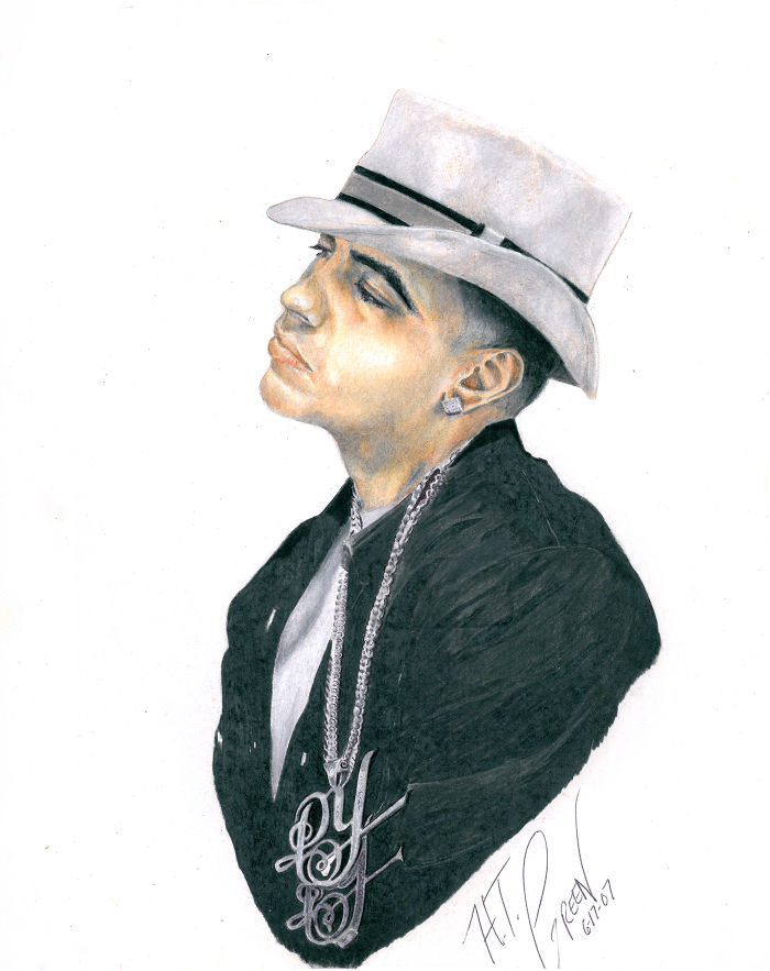 Daddy Yankee Drawing Amazing
