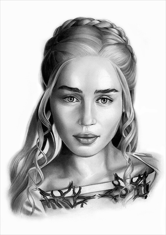 Daenerys Targaryen Drawing Amazing