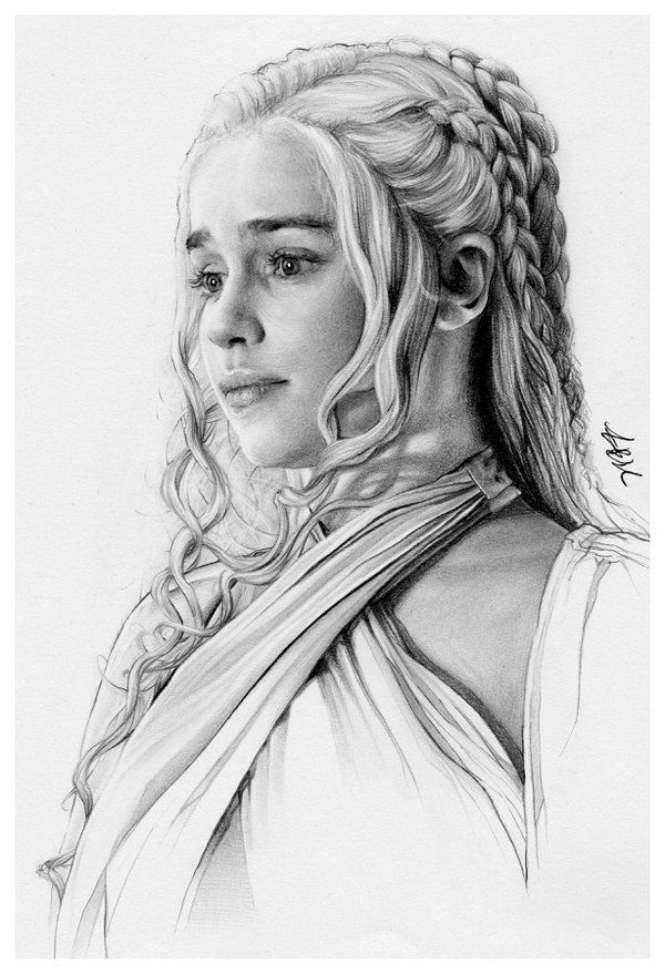 Daenerys Targaryen Drawing Best