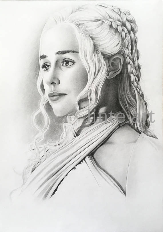 Daenerys Targaryen Drawing Images