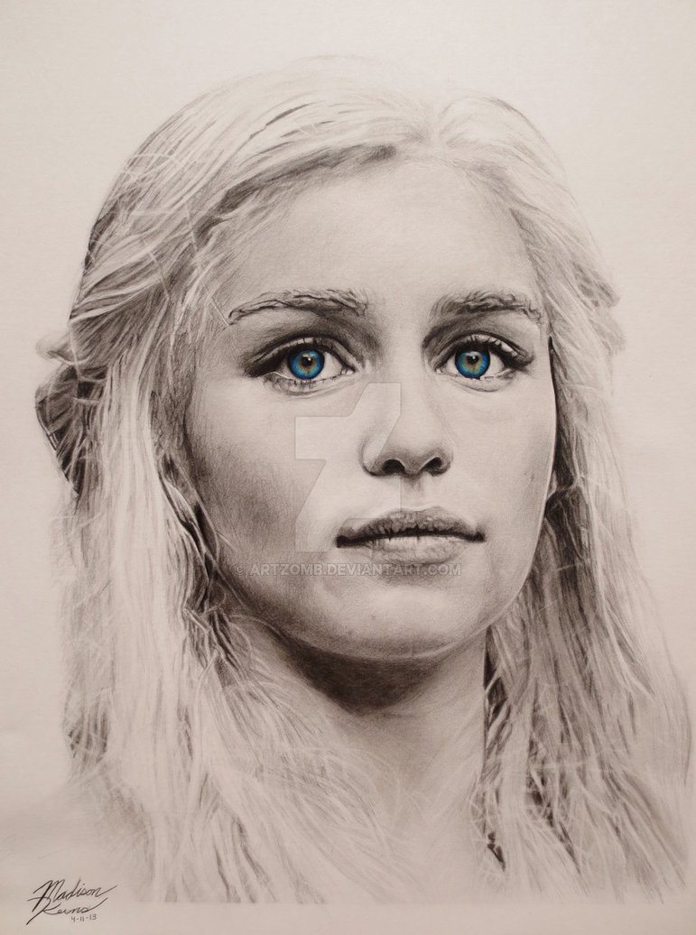 Daenerys Targaryen Drawing Pic
