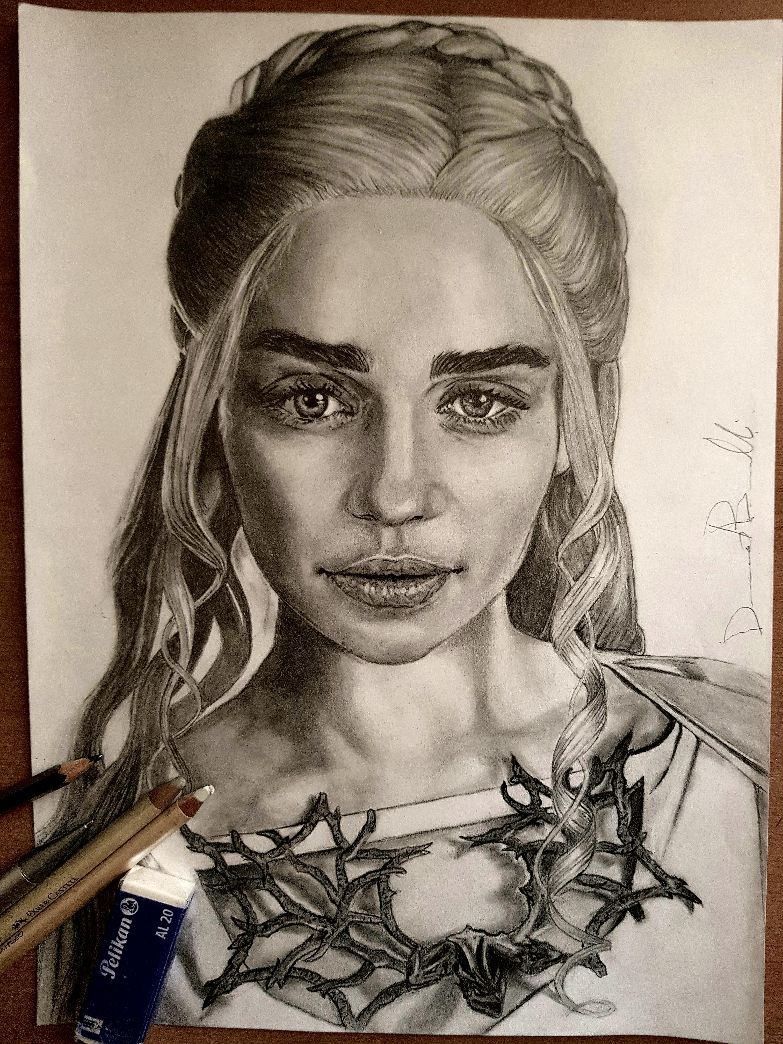 Daenerys Targaryen Drawing Pictures