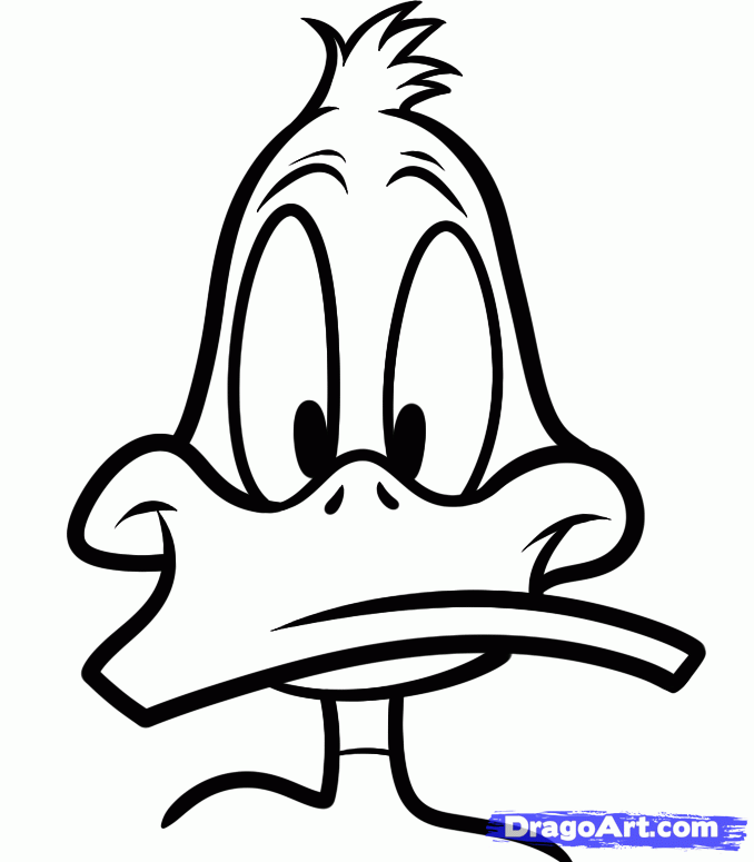 Daffy Duck Drawing Amazing - Drawing Skill