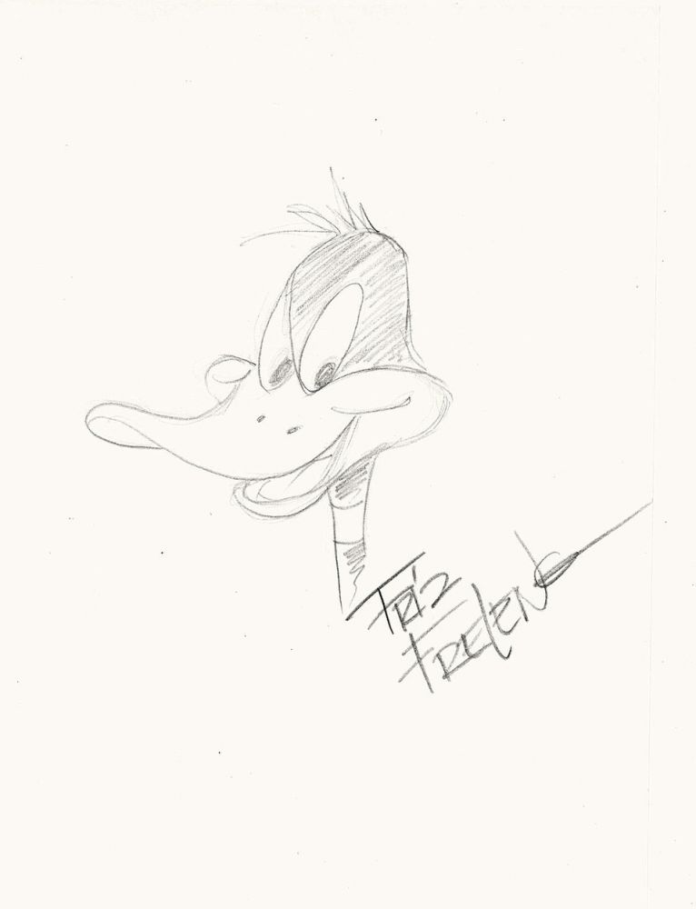 Daffy Duck Drawing Image