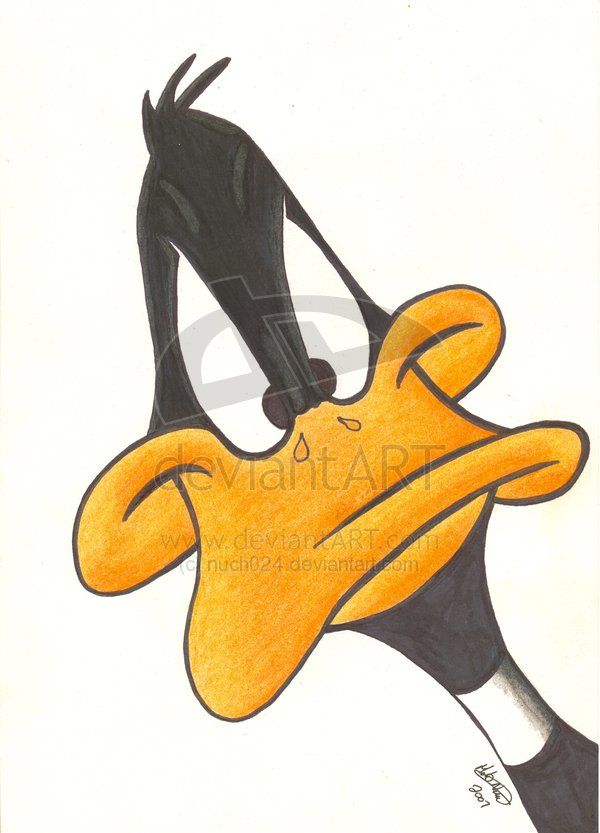 Daffy Duck Drawing Pic