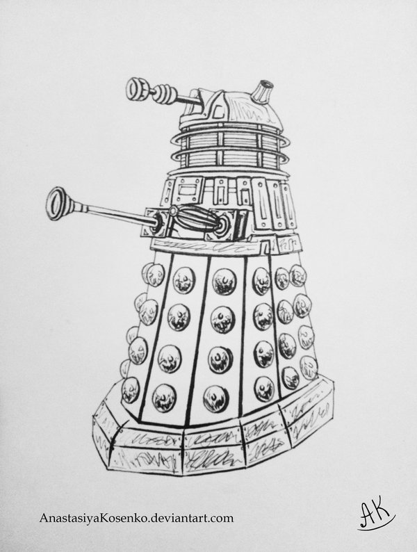 Dalek Drawing Amazing