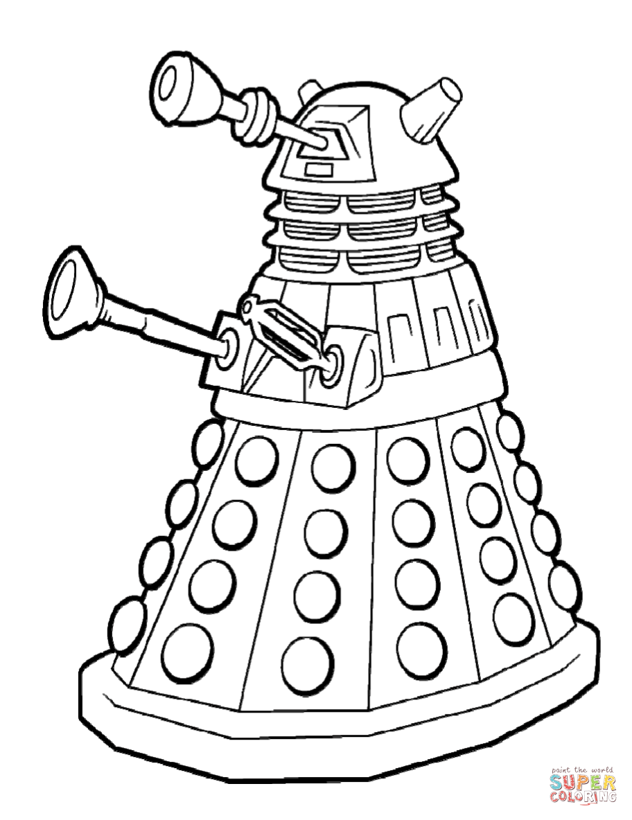 Dalek Drawing Art