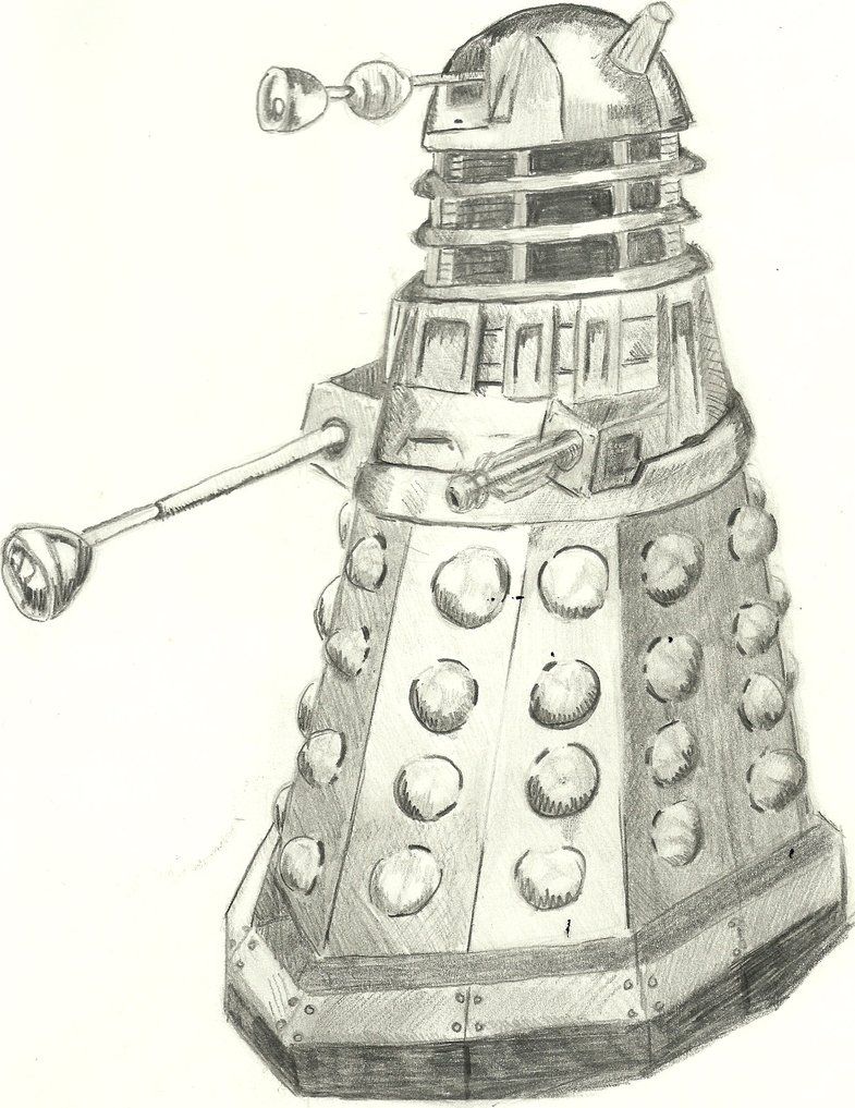 Dalek Drawing Beautiful Image