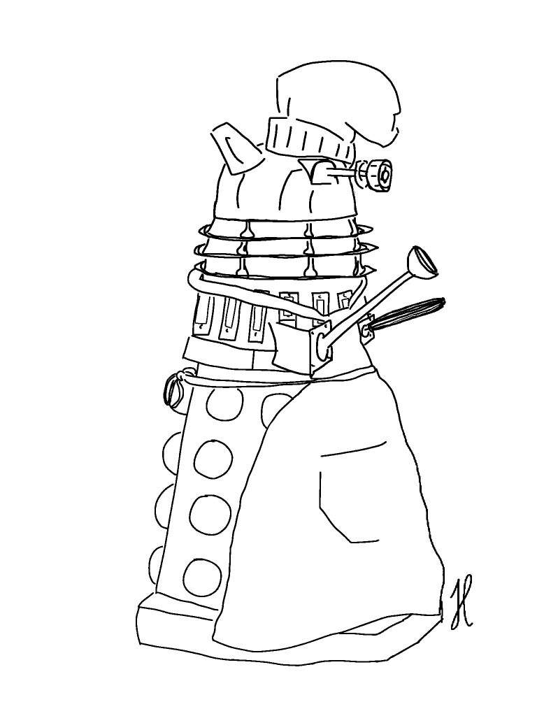 Dalek Drawing Photo