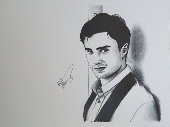 Daniel Radcliffe Drawing Creative Art
