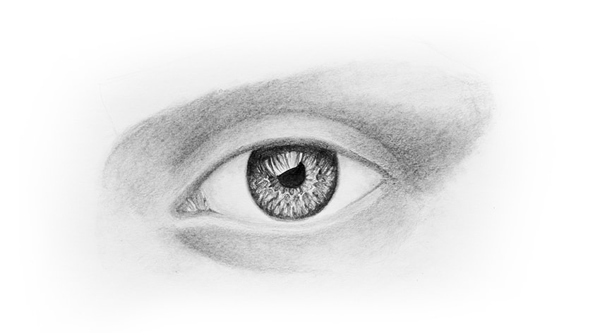 Dark Eyes Drawing Pictures