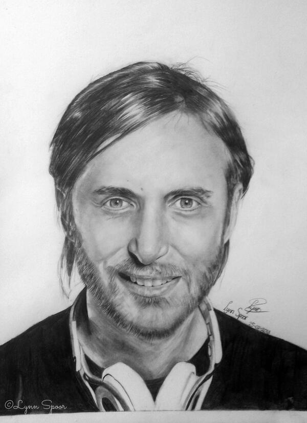 David Guetta Drawing Pic