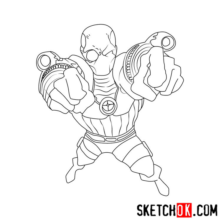 Deadshot Drawing Art