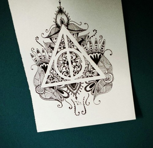 Deathly Hallows Drawing Amazing