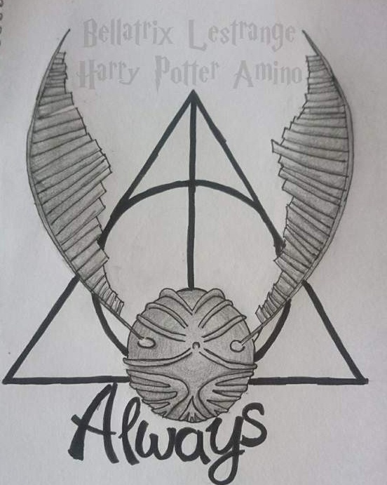 Deathly Hallows Drawing