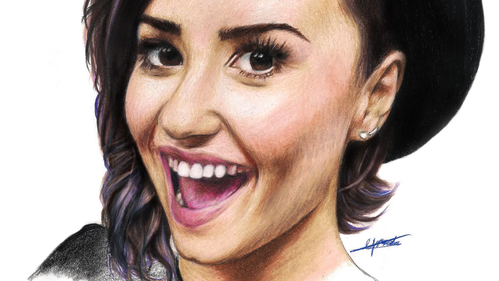 Demi Lovato Art Drawing