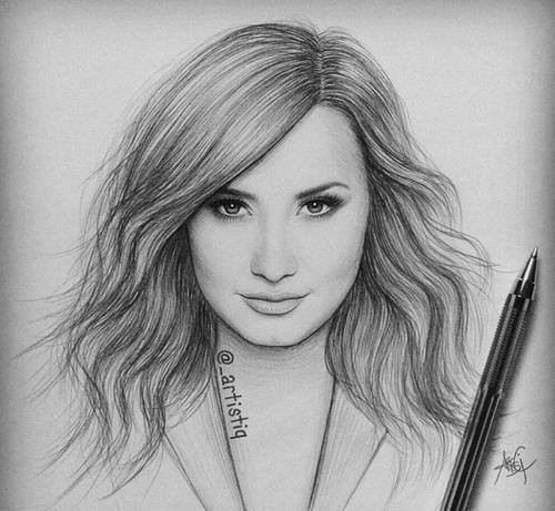Demi Lovato Drawing Best