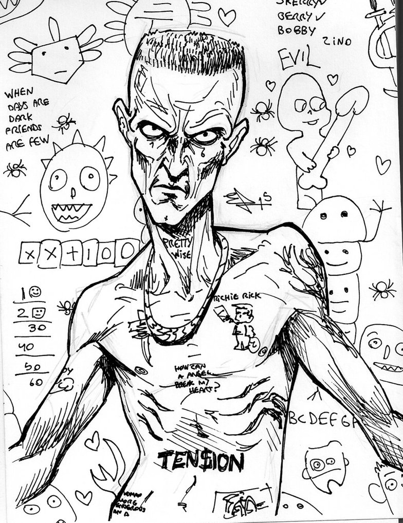 Die Antwoord Drawing Pic