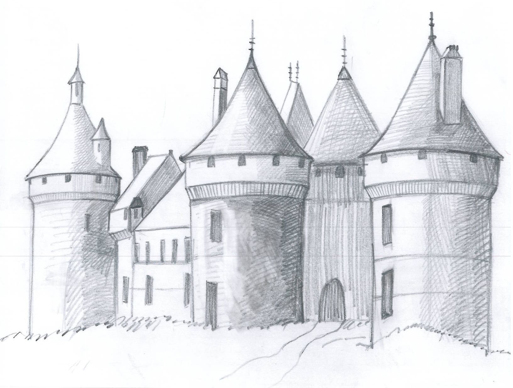 Castle - Drawing Skill