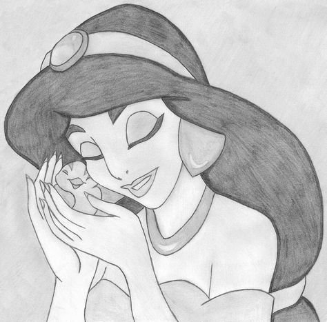 Disney Jasmine Drawing Pics