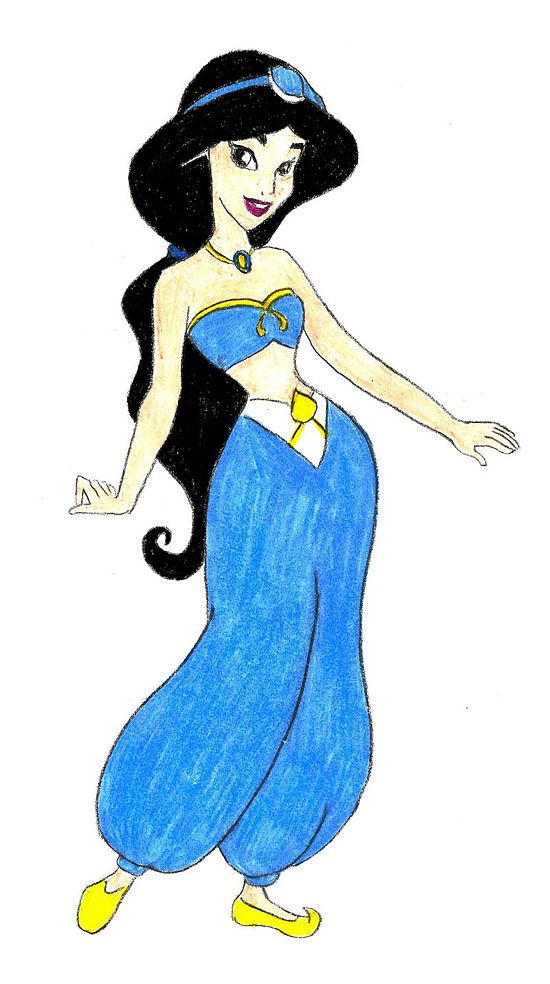 Disney Jasmine Drawing Picture