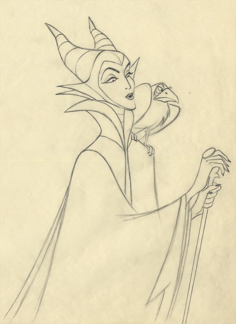 Disney Maleficent Art Drawing