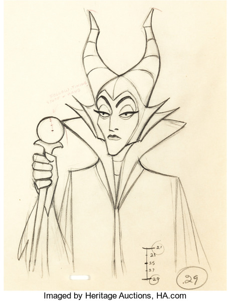 Disney Maleficent Drawing Art