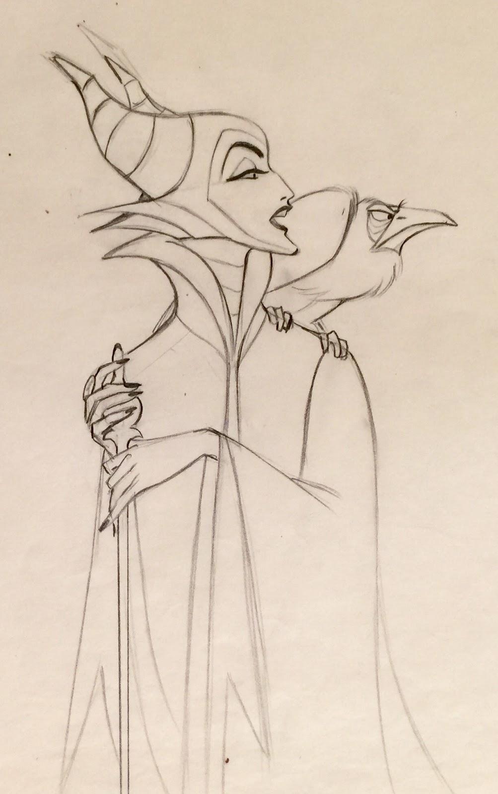 Disney Maleficent Drawing Beautiful Image
