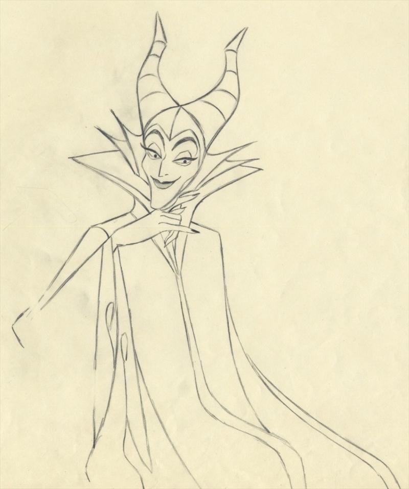 Disney Maleficent Drawing High-Quality
