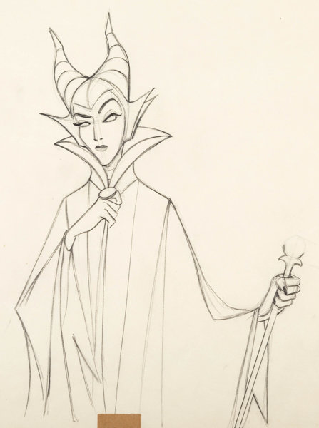 Disney Maleficent Drawing Pic