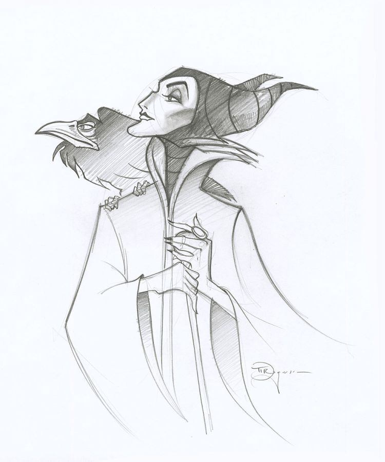 Disney Maleficent Drawing Picture