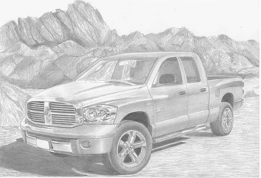 Dodge Drawing Image