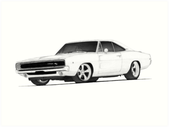 Dodge Drawing Pic