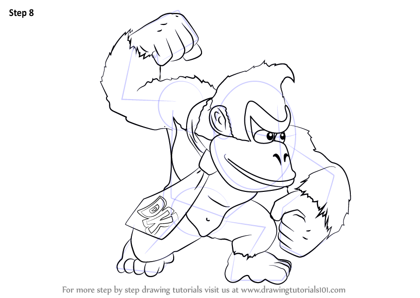 Donkey Kong Drawing Image