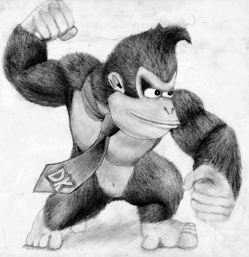 Donkey Kong Drawing Pics