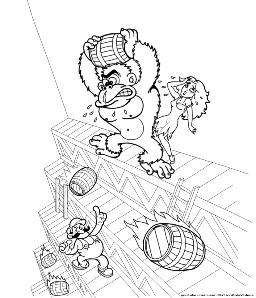 Donkey Kong Drawing Picture