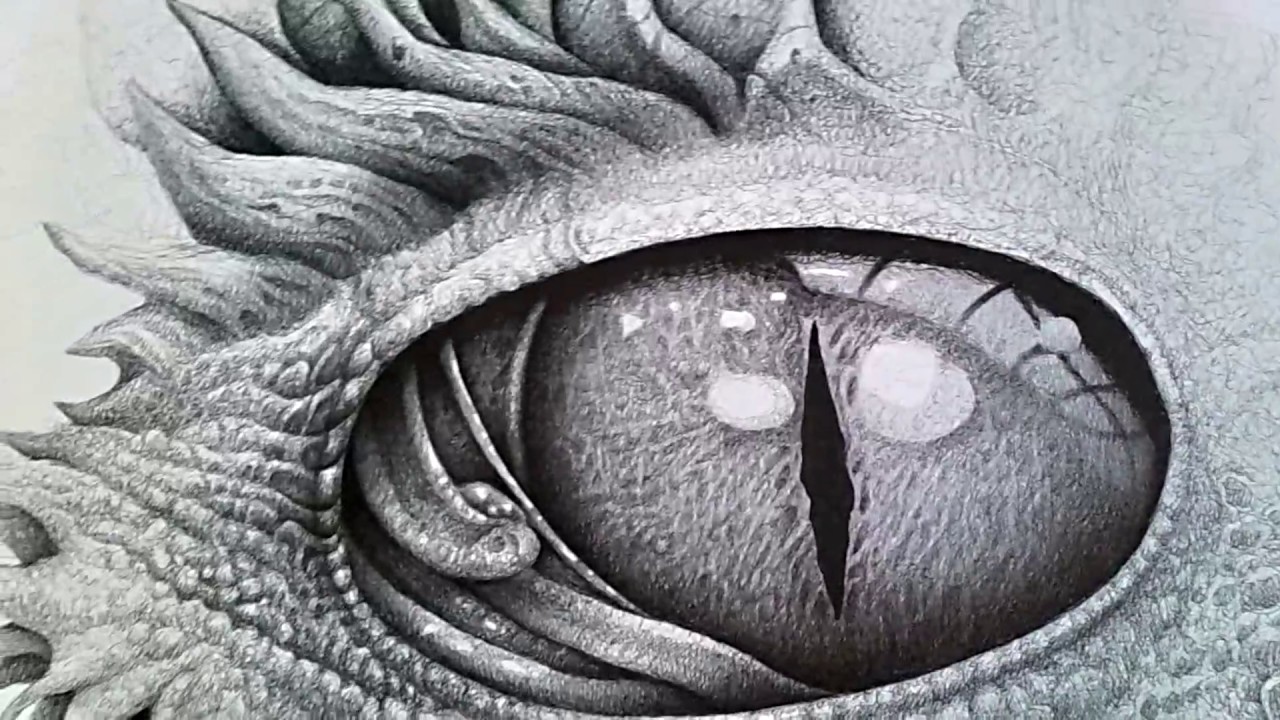 Dragon Eyes Art Drawing