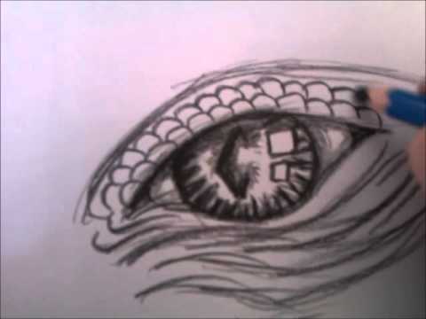 Dragon Eyes Drawing Best