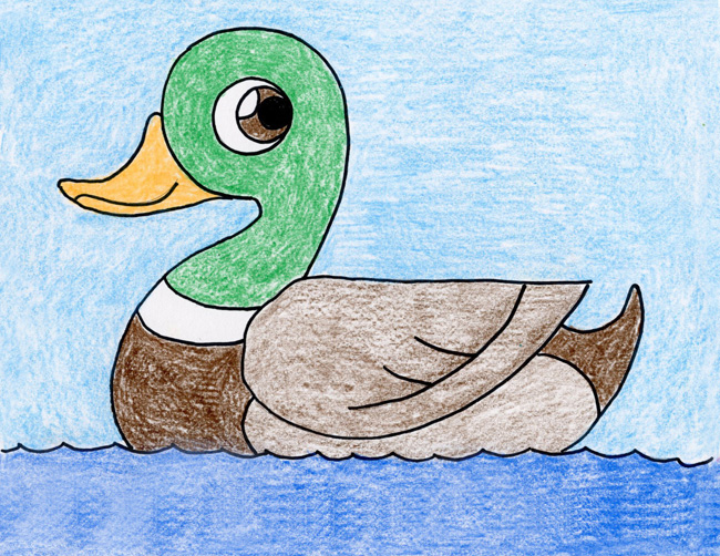 Duck Drawing Picture