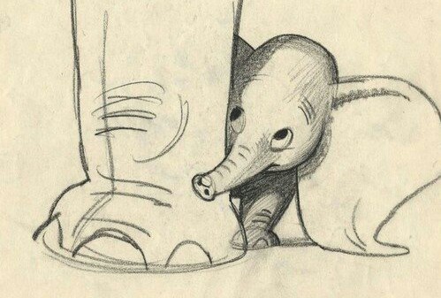 Dumbo Drawing Amazing