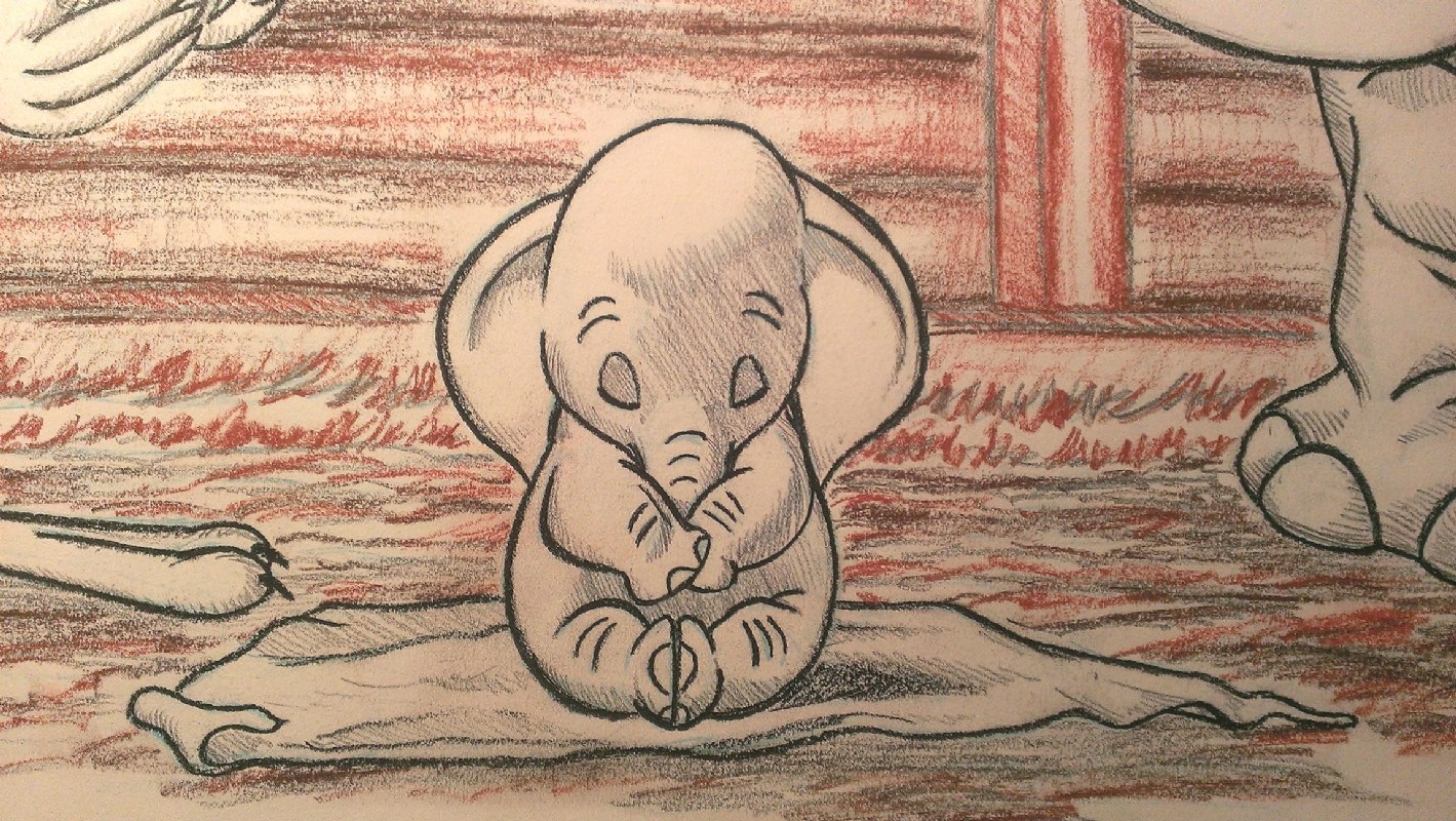 Dumbo Drawing Beautiful Art