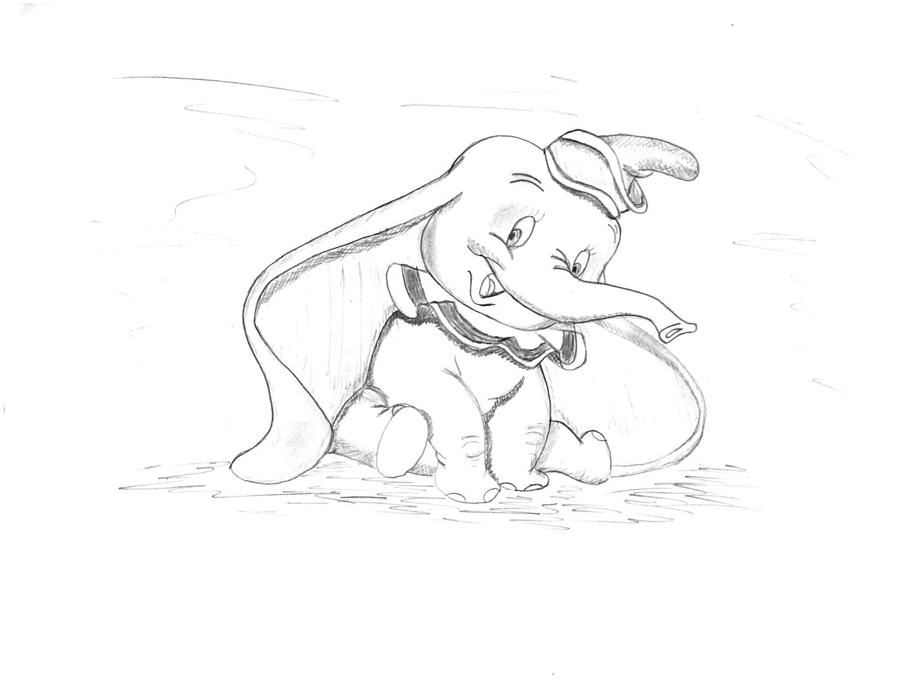 Dumbo Drawing Creative Art