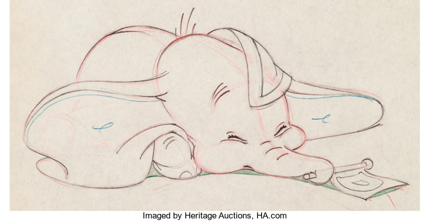 Dumbo Drawing High-Quality