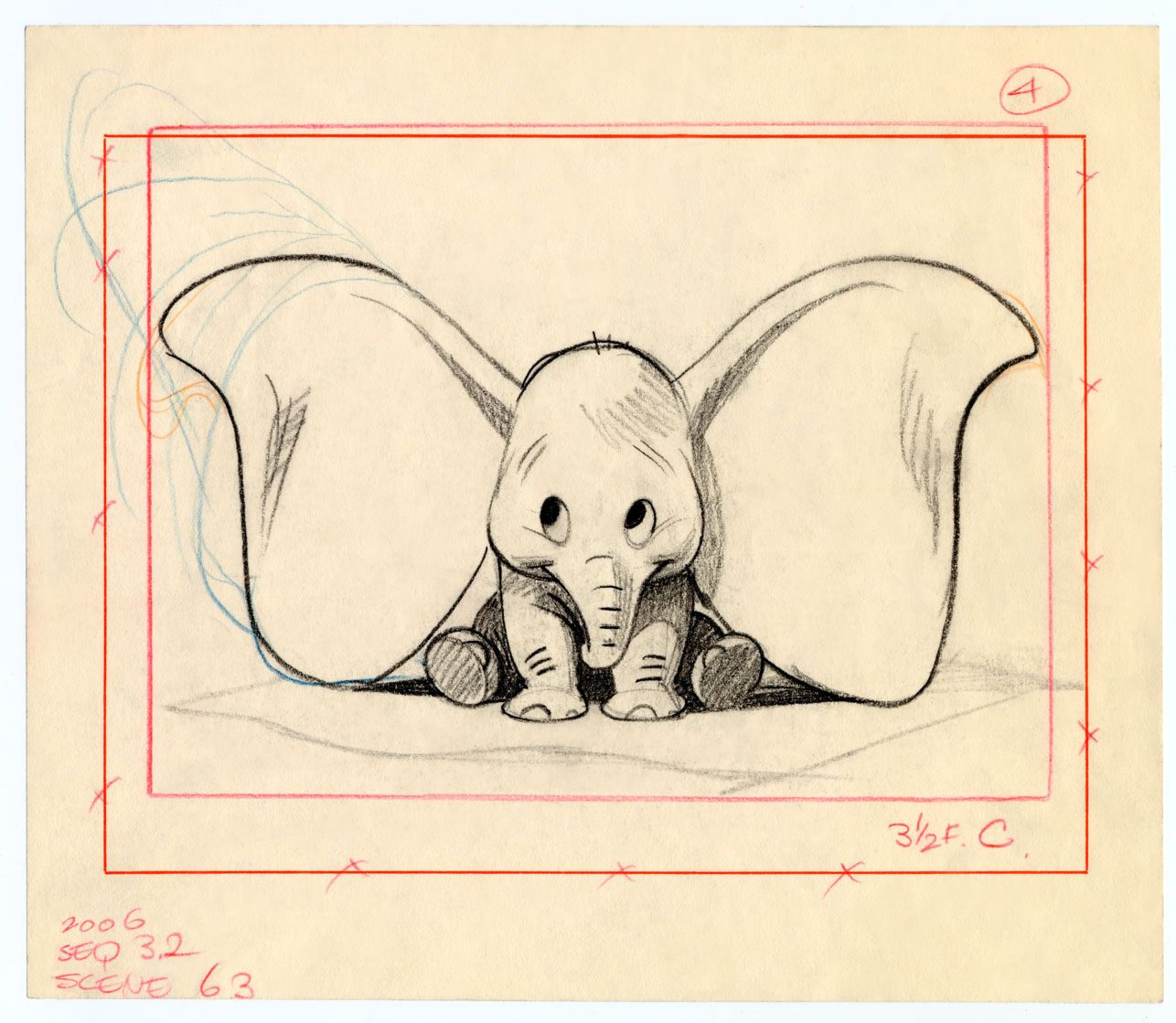 Dumbo Drawing Picture