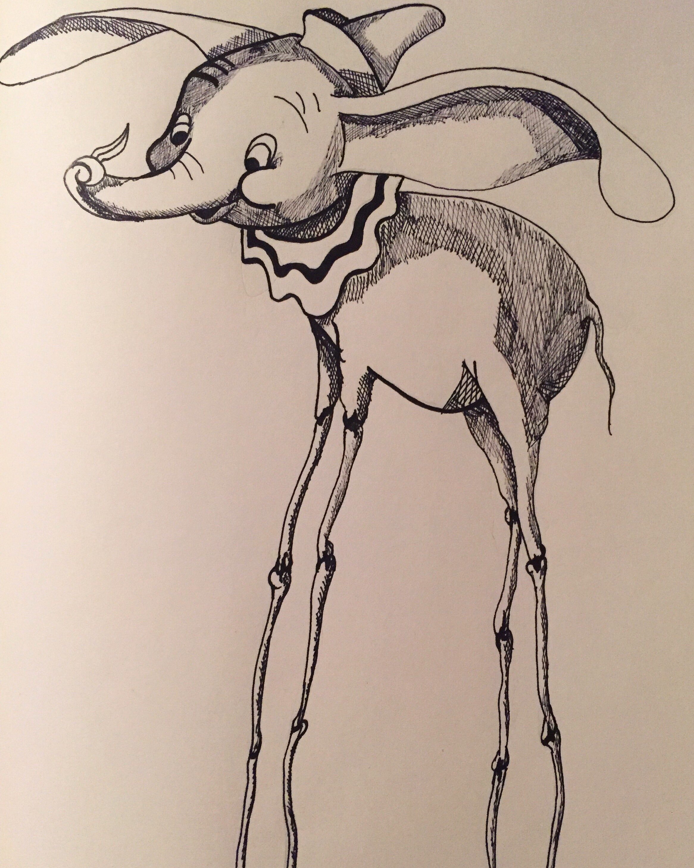 Dumbo Drawing Realistic