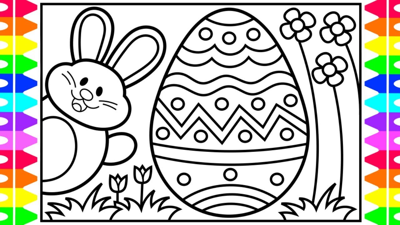 Easter Drawing High-Quality