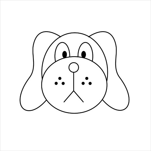 Very Simple Drawing to Color Cute Fawn in Minimalist Boho Style Coloring  Page Black and White · Creative Fabrica