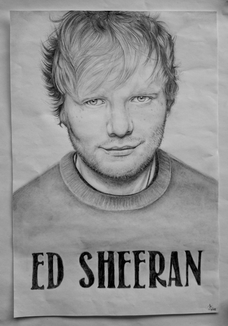 Ed Sheeran Drawing Pic