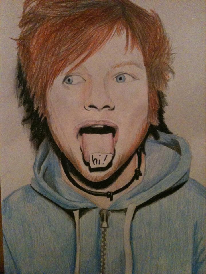 Ed Sheeran Drawing Realistic