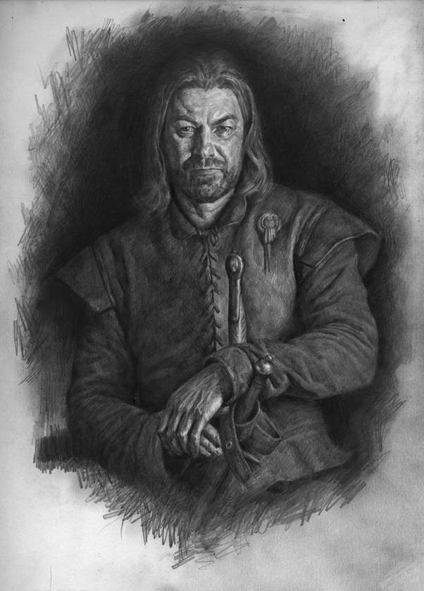 Eddard Stark Art Drawing